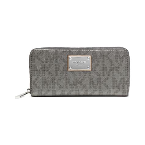 michael kors steel gray wallet|Michael Kors Wallet on sale.